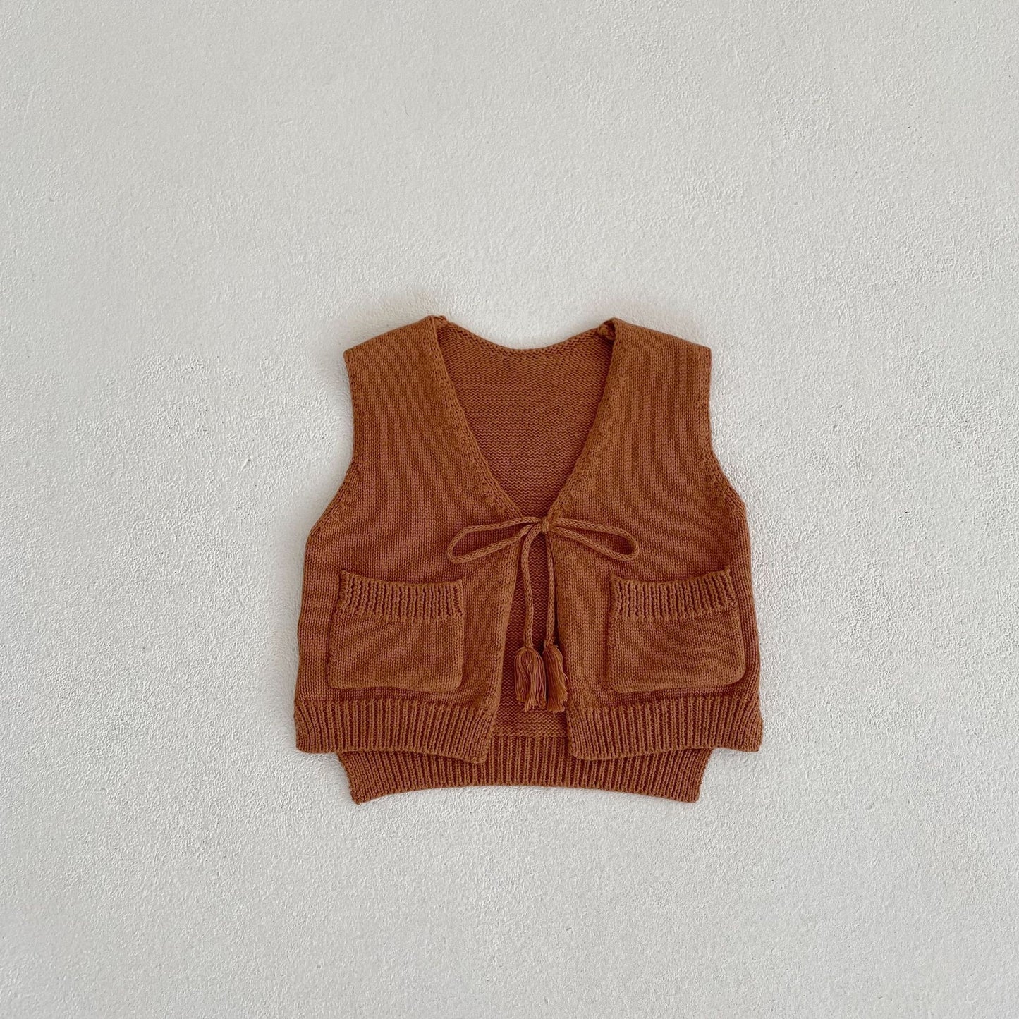 Nos cardigan pour vos tout petits très doux cozy .