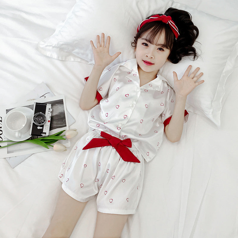 Ensemble de pyjama pour filles avec dessin animé