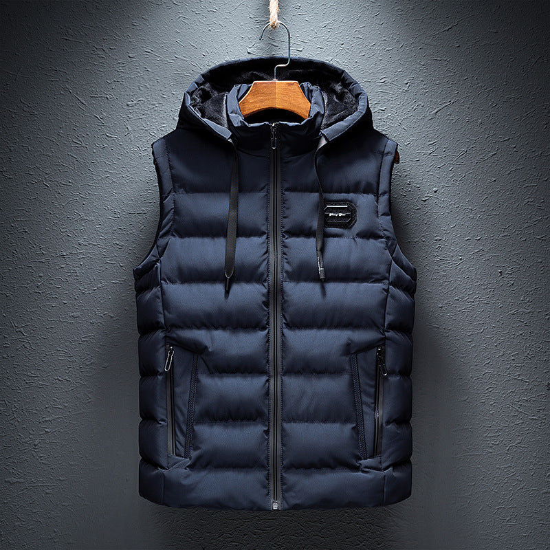 Gilet polaire chaud, marque tendance, vêtements d'extérieur