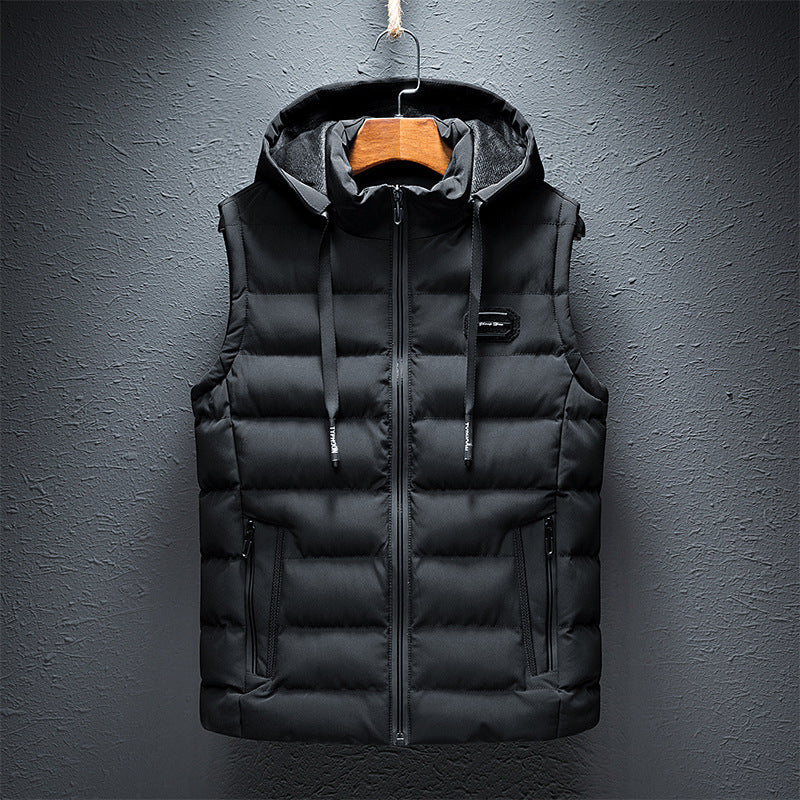 Gilet polaire chaud, marque tendance, vêtements d'extérieur