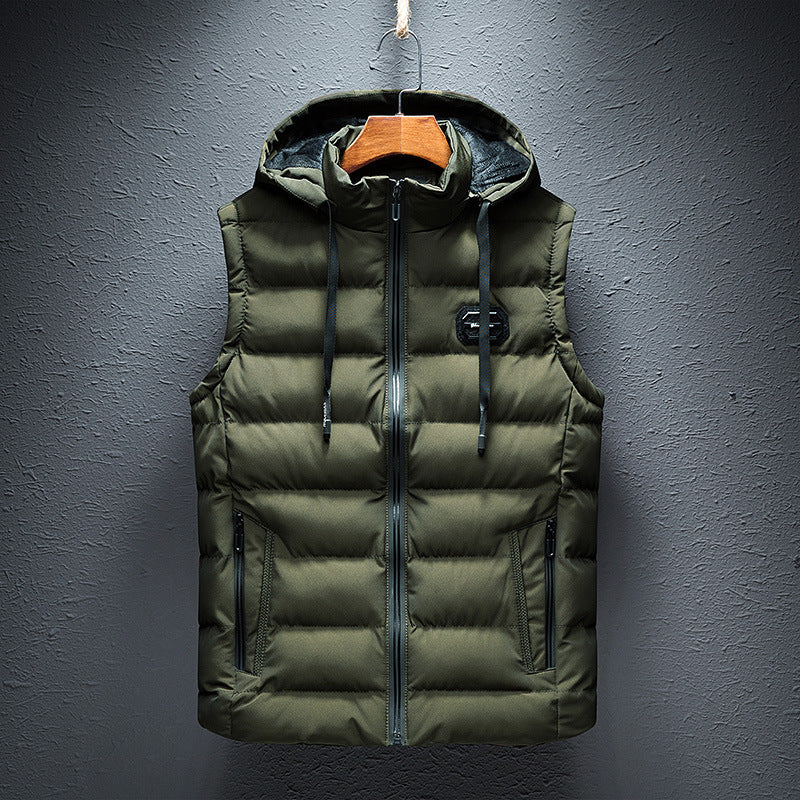 Gilet polaire chaud, marque tendance, vêtements d'extérieur