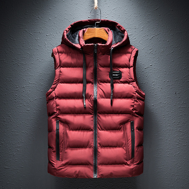Gilet polaire chaud, marque tendance, vêtements d'extérieur