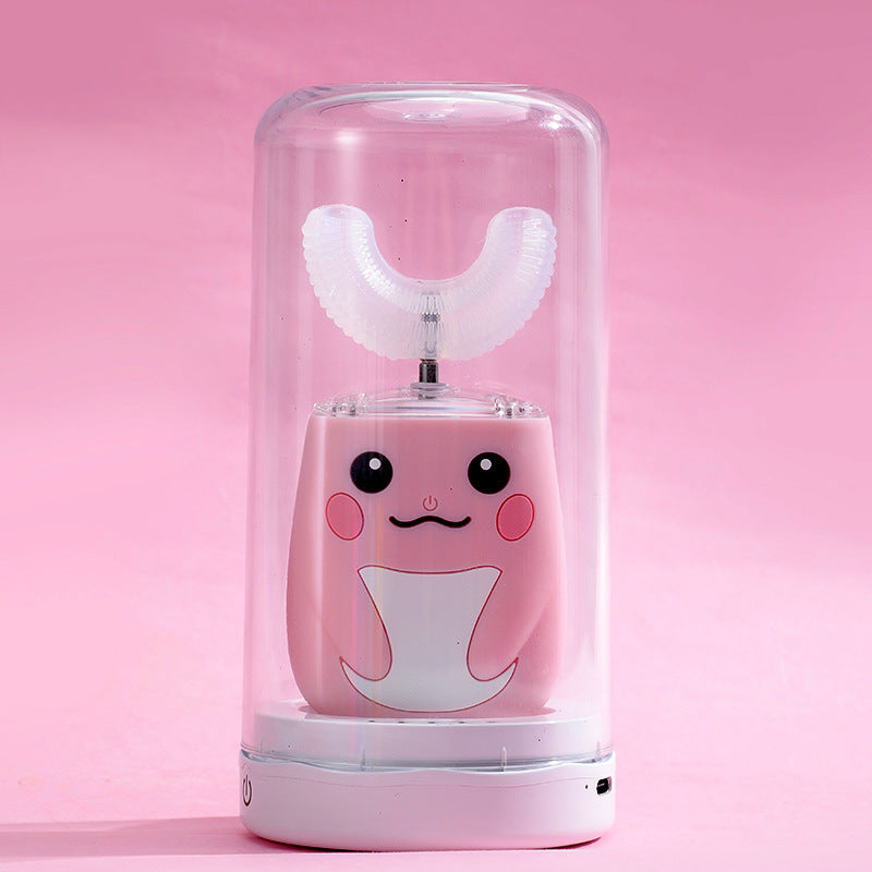 Brosse à dents électrique automatique de type U pour enfants