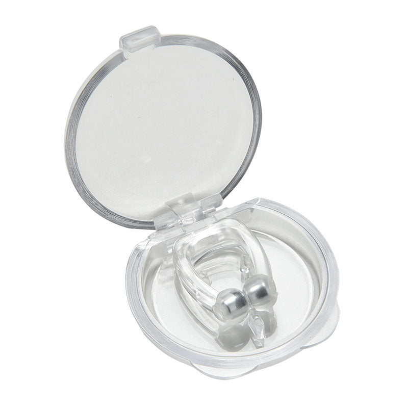 Mini pince-nez magnétique anti-ronflement en silicone