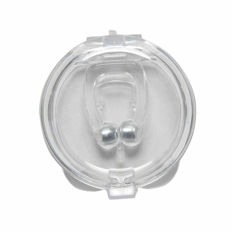 Mini pince-nez magnétique anti-ronflement en silicone