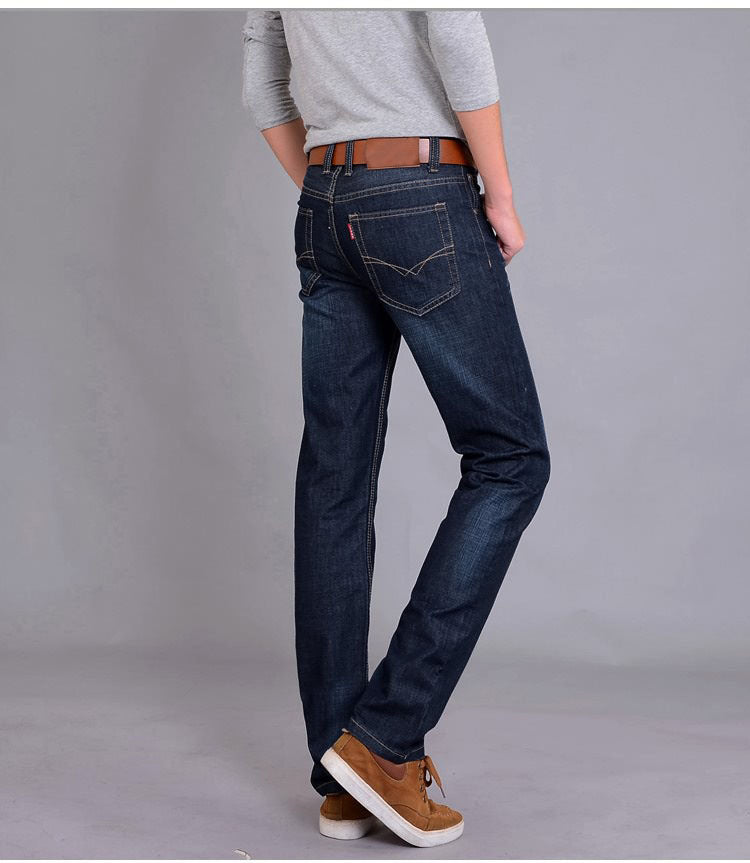 Jean patte droit pour homme