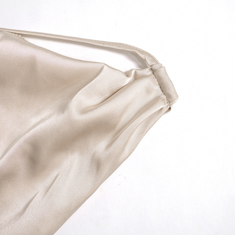 Mini-robe asymétrique sans manches, sexy slim dos nu, robes de soirée et de mariage, vêtements pour femmes