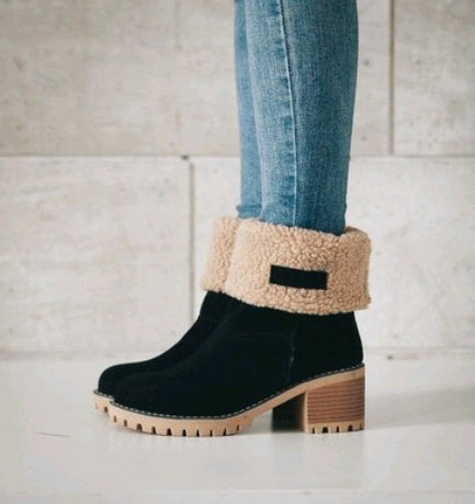 Un botte avec deux style courte ou longue, epais chaude et confortable pour vos pieds.