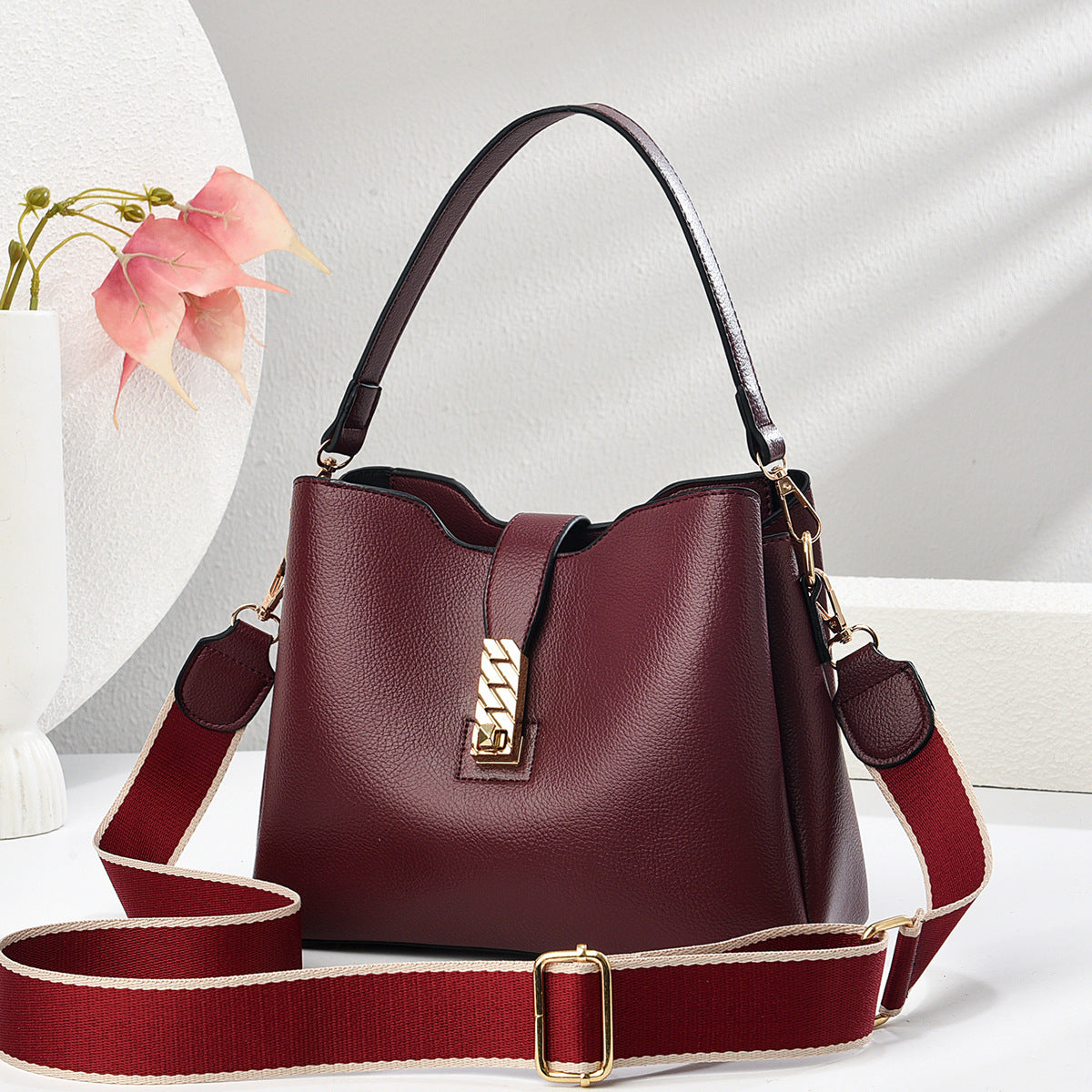 Sac seau à grande capacité pour femme – style tendance et original