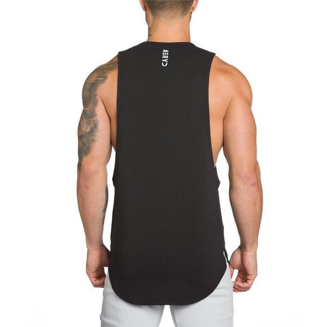 T-shirt long pour homme, idéal pour la musculation, la gym, l'entraînement et le sport
