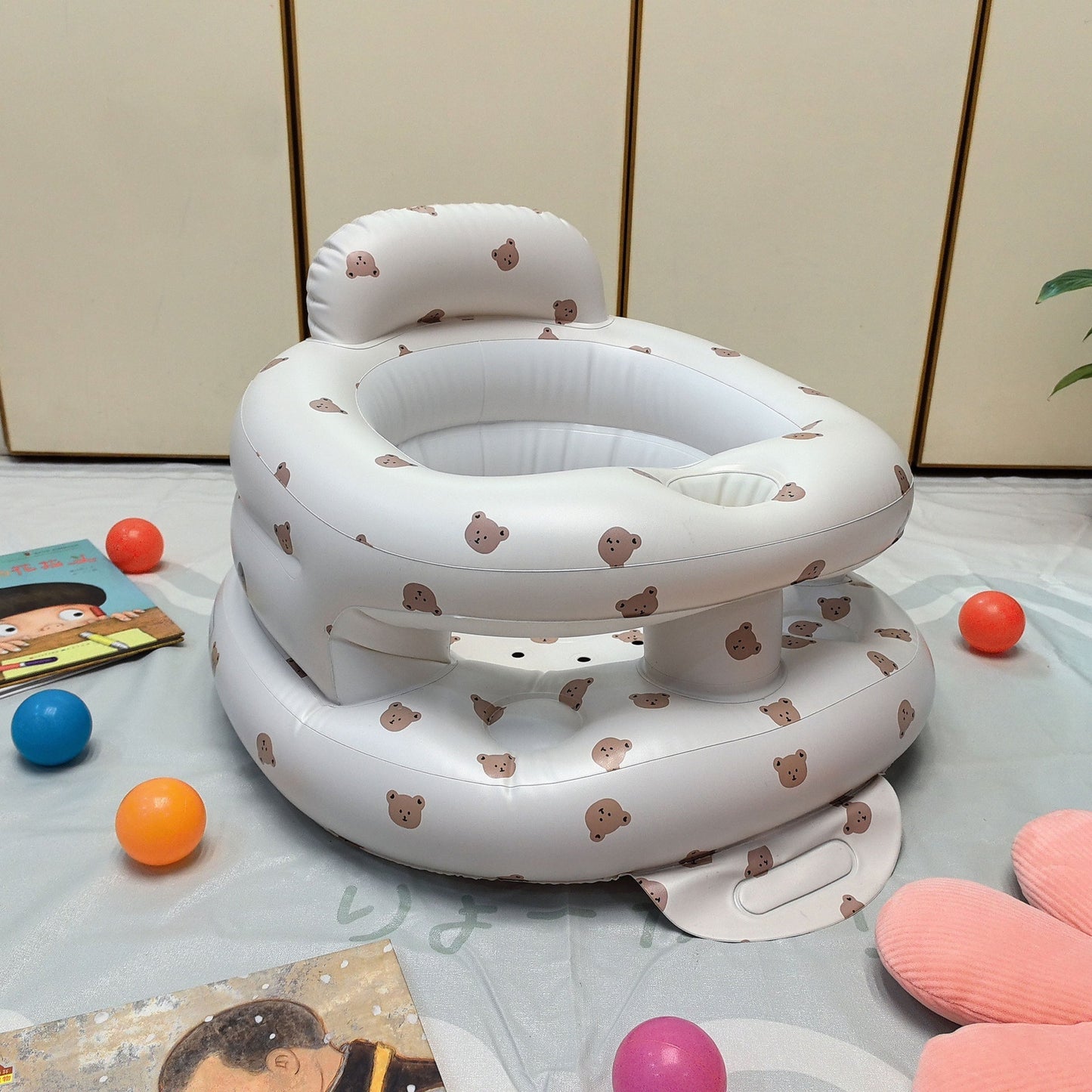 Chaise de salle à manger pour bébé Canapé gonflable pour bébé