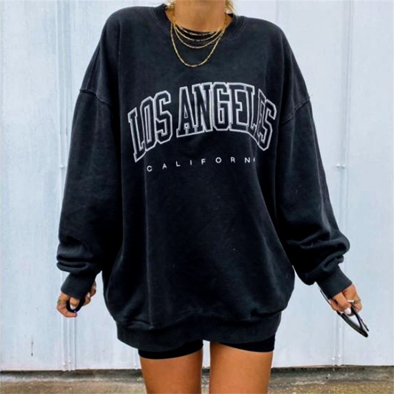 Sweat imprimé lettre