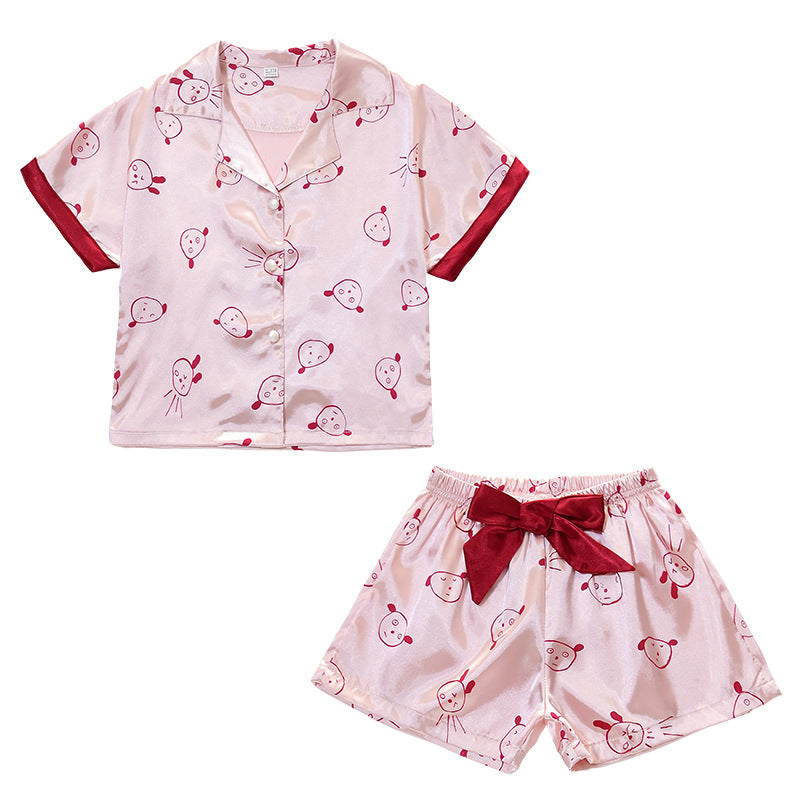 Ensemble de pyjama pour filles avec dessin animé