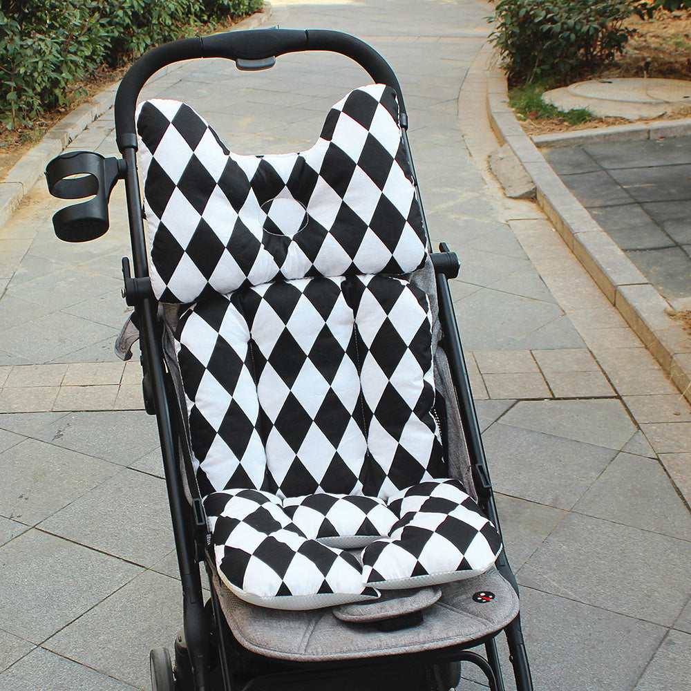 Coussin en coton pour poussette rembourrée pour bébé