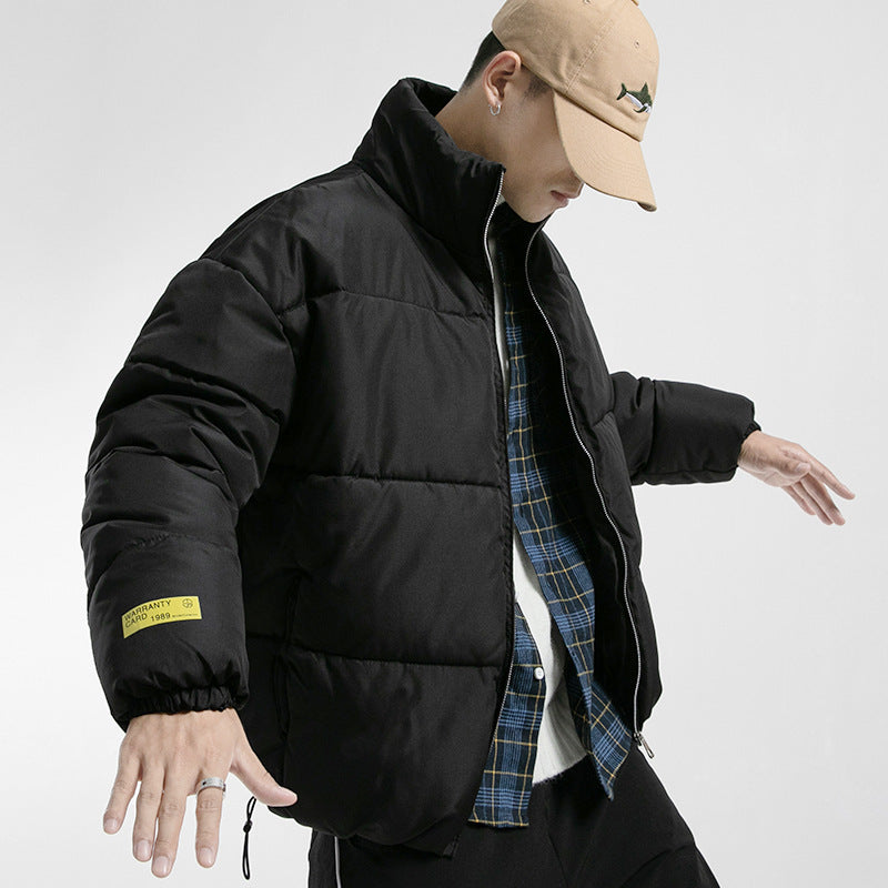 Veste matelassée à col montant pour homme