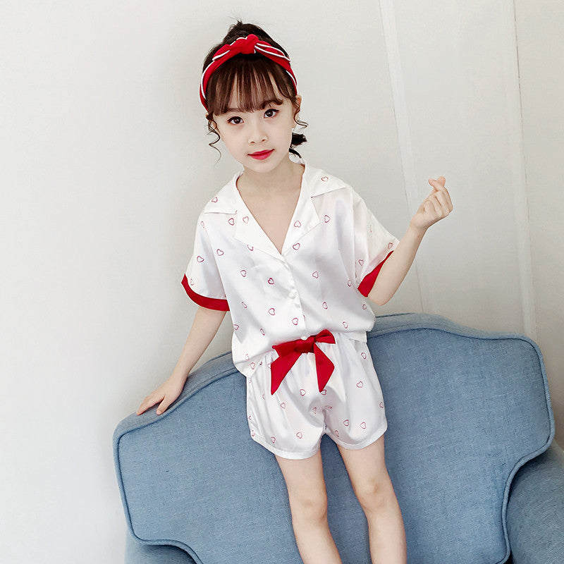 Ensemble de pyjama pour filles avec dessin animé