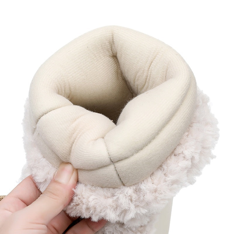 Women's Space Boots Lamb Fur Snow Boots