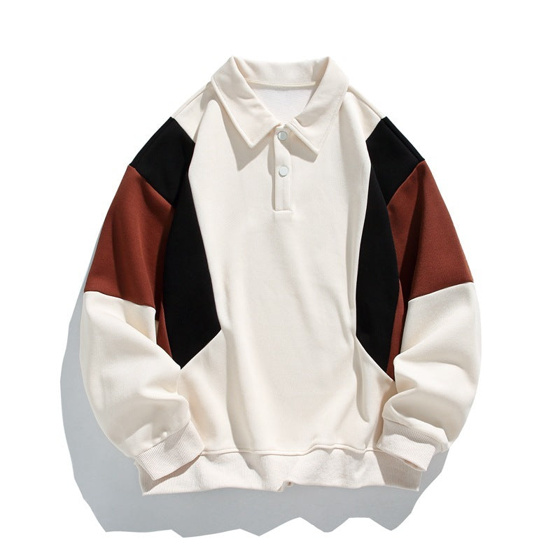 Pull pour homme avec colet et boutonnage. Tendance pour homme mode