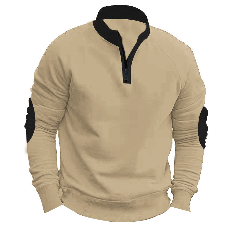 Manteau à manches longues et col montant avec demi-fermeture éclair bien lire les descriptions sur chaque article pour choisir votre bonne grandeur