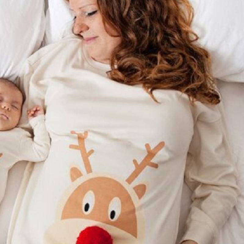 Ensemble pyjama maman et bébé trop mignon, tissu doux et confortable a porté.
