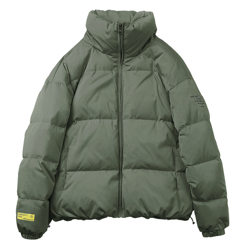 Veste matelassée à col montant pour homme