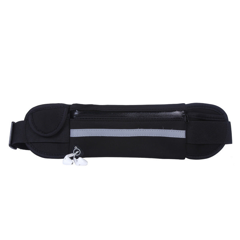 Sac banane de fitness avec poche, ceinture fine pour course à pied, jogging, randonnée, cyclisme, entraînement, sport, salle de sport parfait pour toute vos activités.