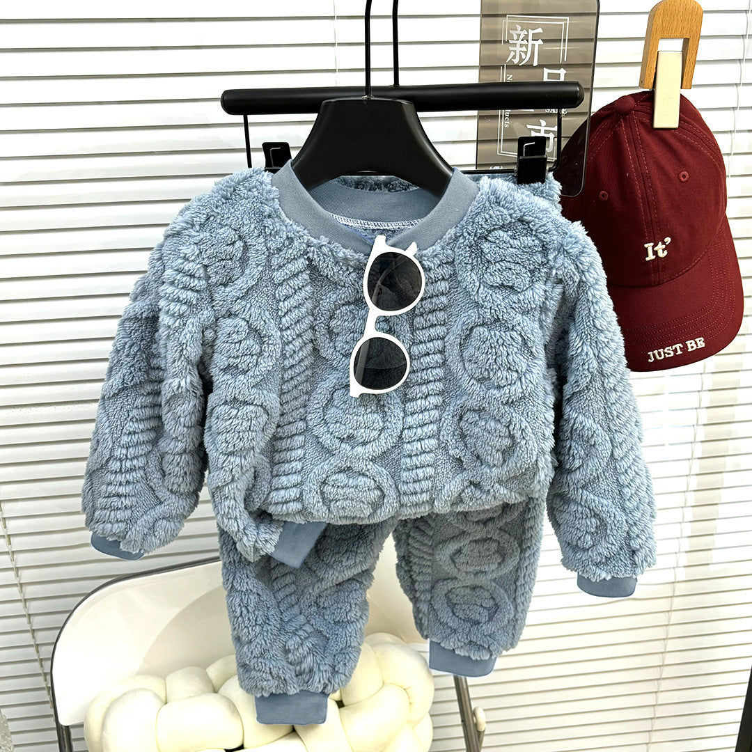 Nouveau pyjama de couleur unie de style coréen