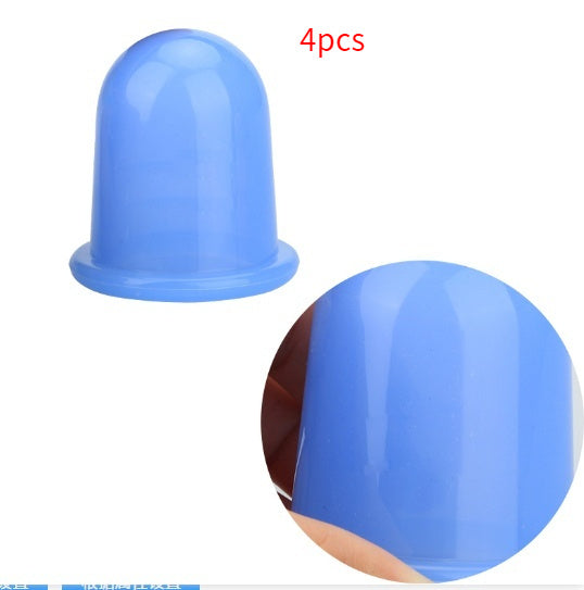 Ventouses en silicone pour soins de santé, réservoir, ventouses sous vide, méridien, soins de santé, ventouses transparentes, taille moyenne
