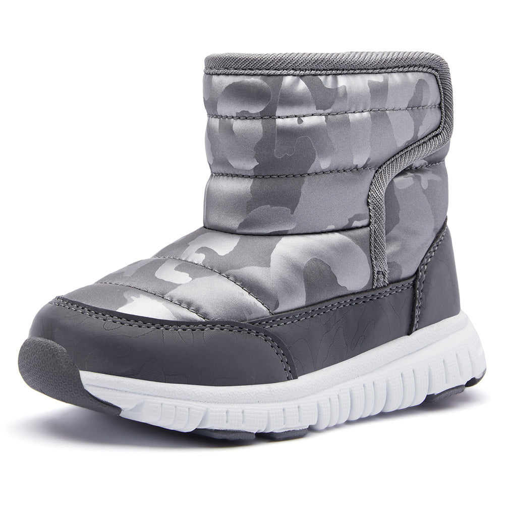 botte hiver double pour enfants confortable et chaude