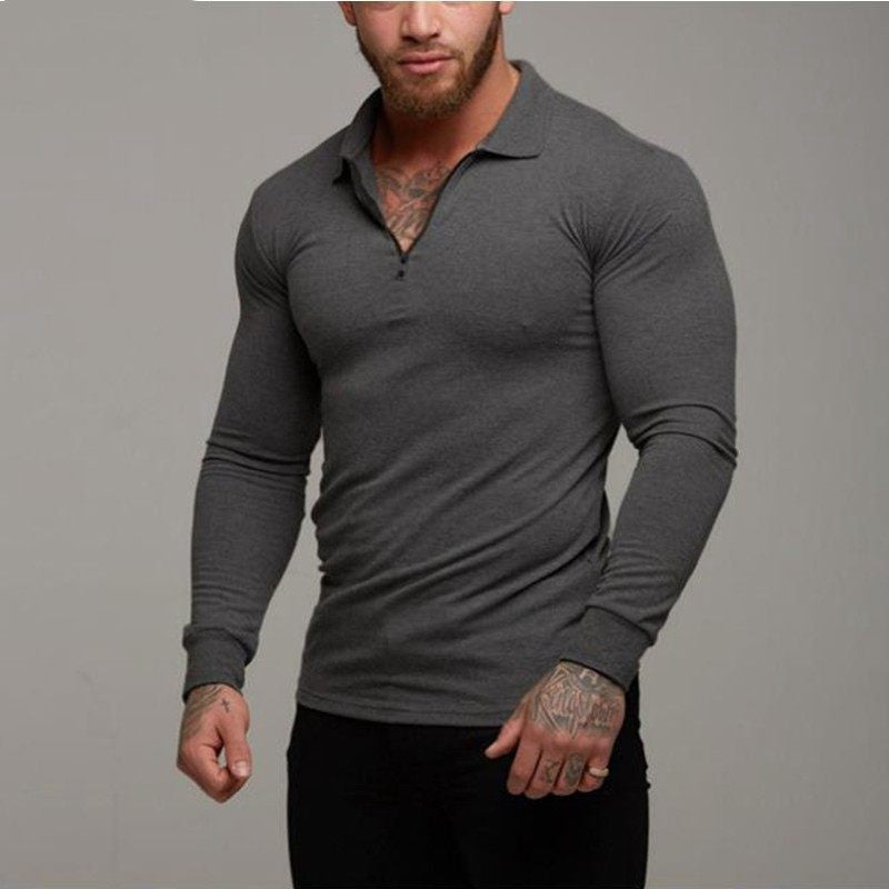 T-shirt homme chemise à manches longues homme polo