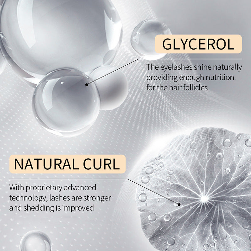 Liquide nourrissant pour cils Nourrit les racines des cheveux Nutrition complémentaire Nourrit en profondeur Répare Rend les cils épais, fins et bouclés