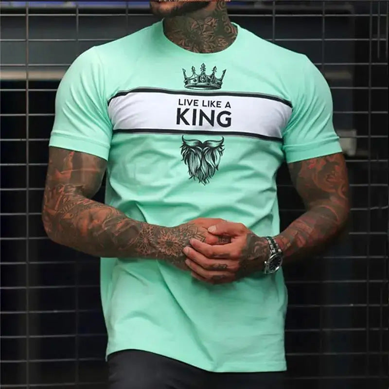 Chemise décontractée à manches courtes et col rond pour homme bien lire les descriptions sur chaque article pour choisir votre bonne grandeur