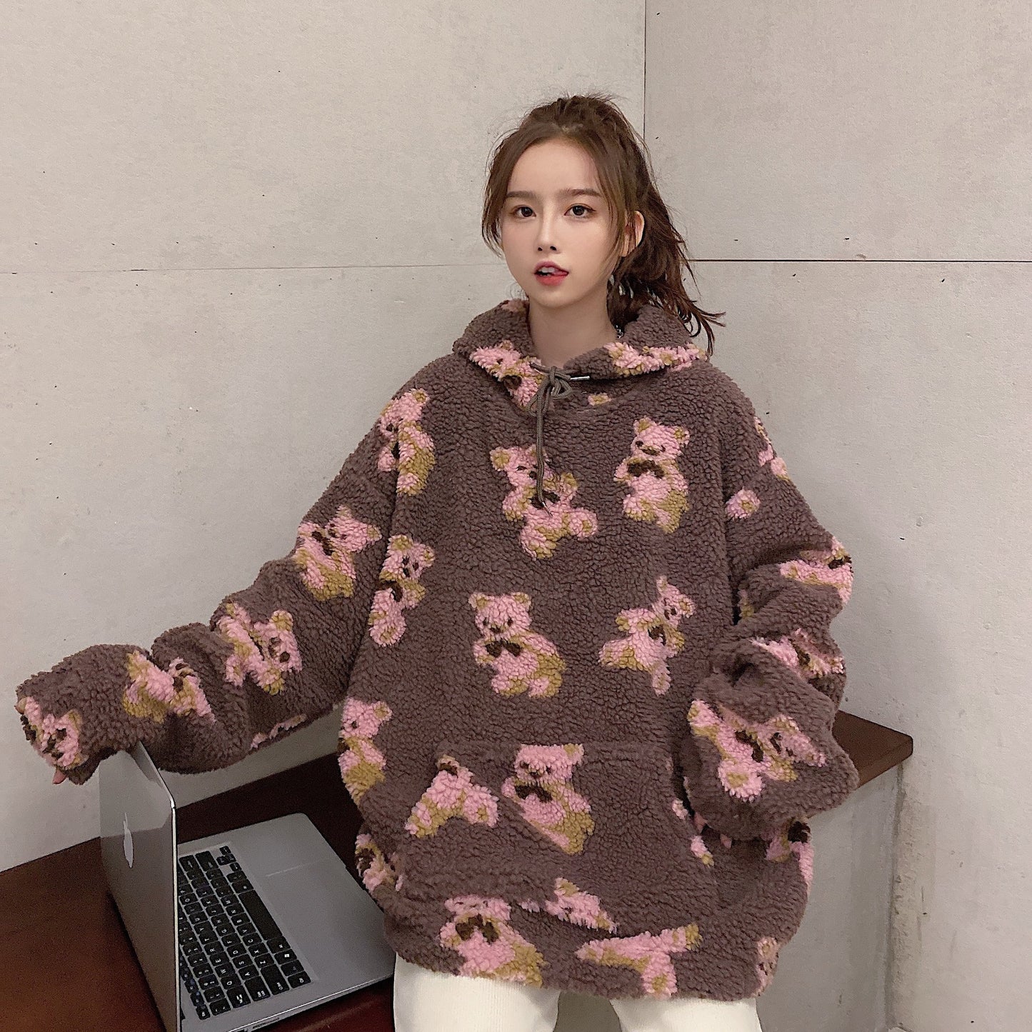 Gros hoodie pyjama chaud tellement confortable.