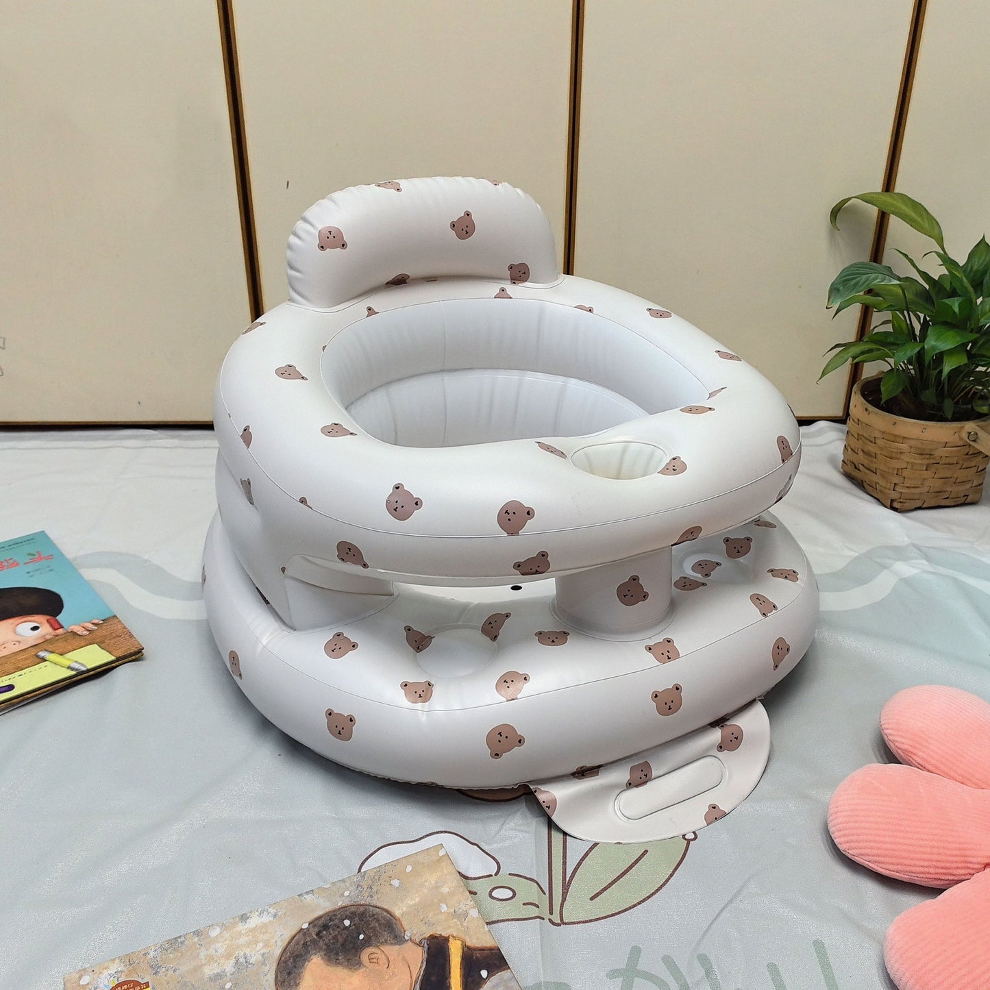 Chaise de salle à manger pour bébé Canapé gonflable pour bébé