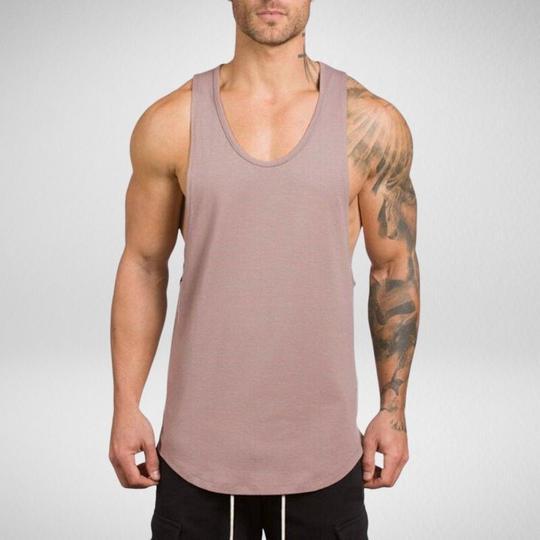 T-shirt long pour homme, idéal pour la musculation, la gym, l'entraînement et le sport