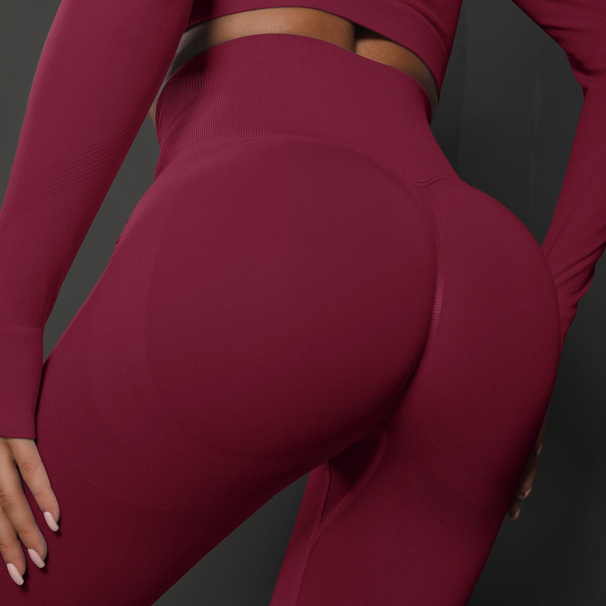 Pantalon de yoga taille haute sans coutures pour femmes, couleur unie, leggings longs, fitness, course à pied, sport, gym