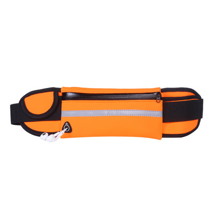 Sac banane de fitness avec poche, ceinture fine pour course à pied, jogging, randonnée, cyclisme, entraînement, sport, salle de sport parfait pour toute vos activités.