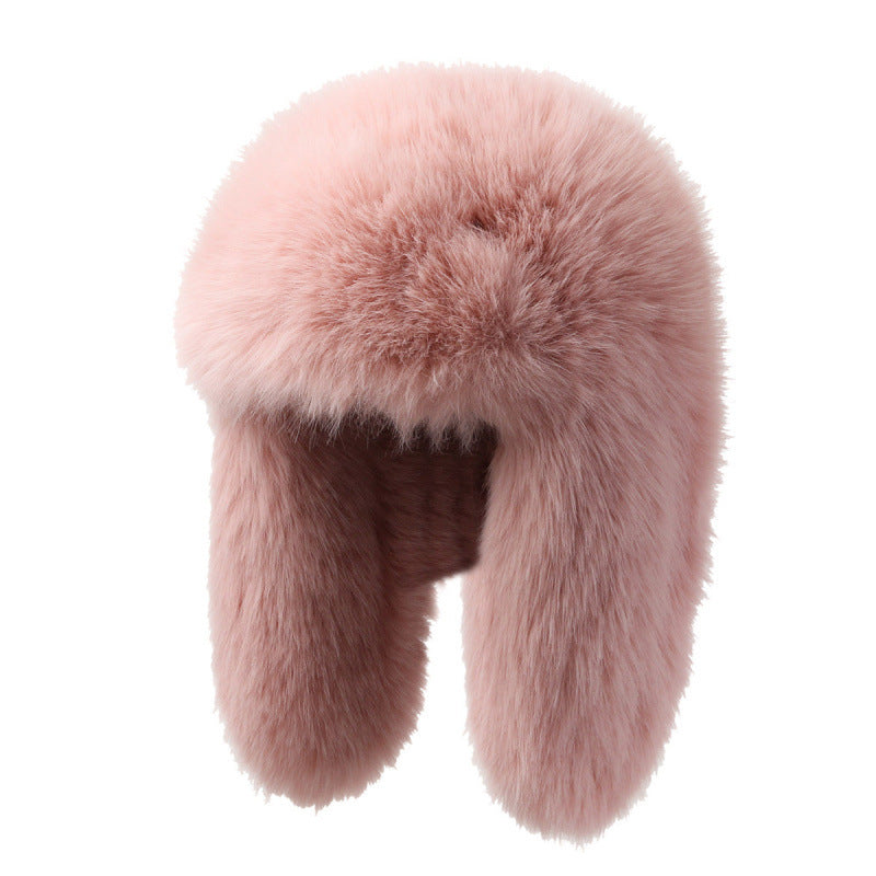 New Korean-style Lei Feng Hat Women's Northeast Furry Hat