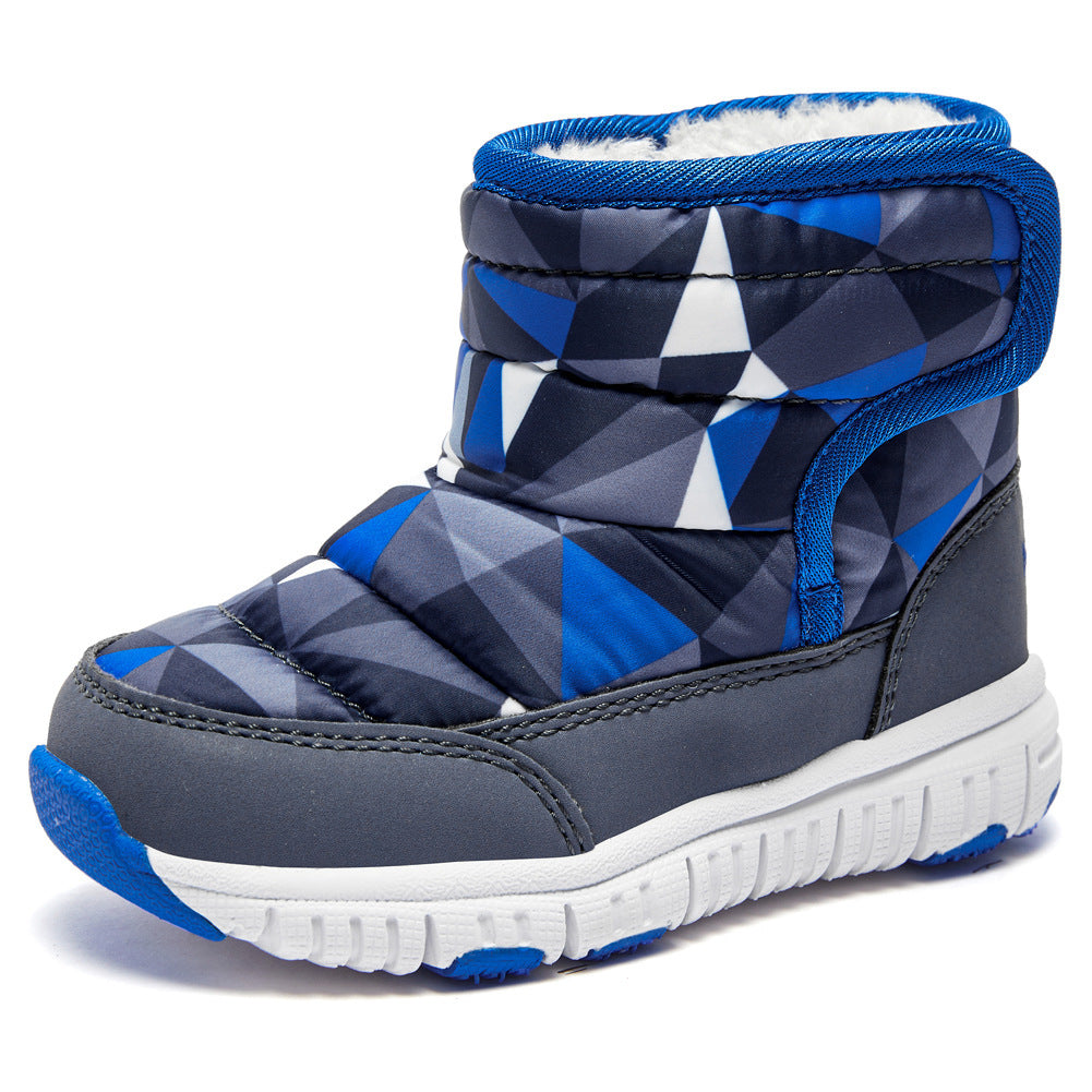 botte hiver double pour enfants confortable et chaude