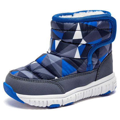 botte hiver double pour enfants confortable et chaude
