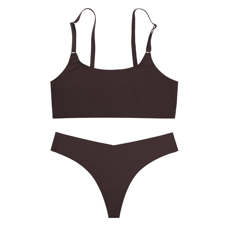 Ensemble 2 pièces sous vêtements pour femme sabs coutures,  confortable et léger a porté.Tissu cozy essayer cest l'adopter. Lire descriptions pour votre taille.