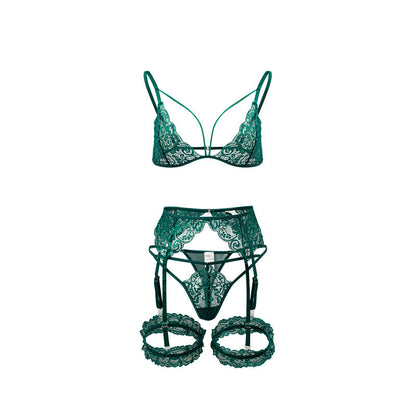 Super ensemble vert qui attire l'attention, un tissu doux et confortable pour vous mesdames