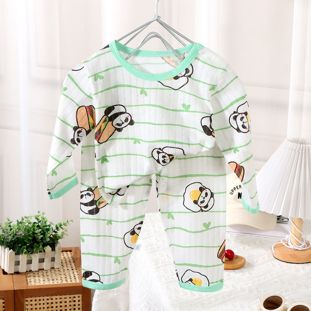Ensemble pyjama en coton pour bébé