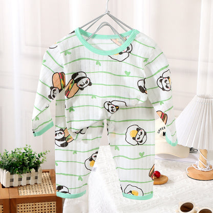 Ensemble pyjama en coton pour bébé