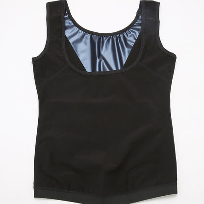 Gilet de sudation en néoprène pour homme, corset amincissant, vêtement de maintien de la taille