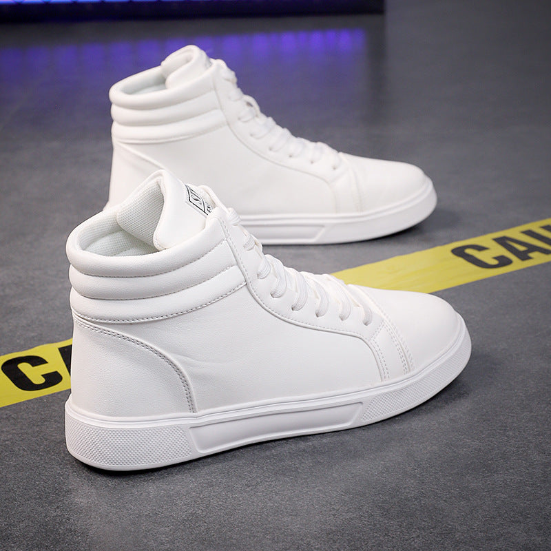 Souliers blanc pour hommes confort