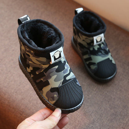 Bottes camouflage pour bébé garçons