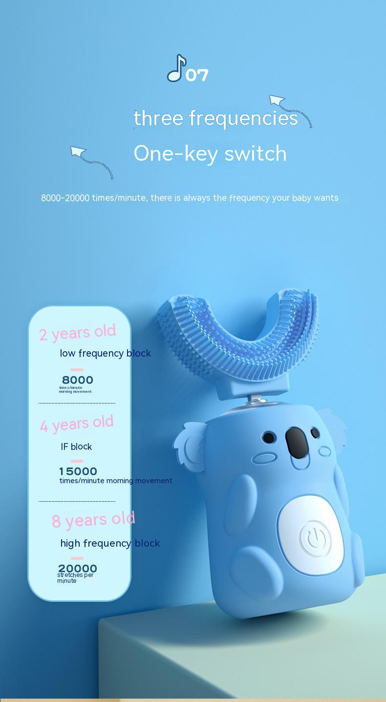 Intelligent Toothbrush Music Voice Guide Children Brushing Teeth