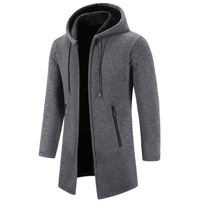 Cardigan à capuche décontracté de couleur unie pour homme avec fermeture éclair bien lire les descriptions pour choisir votre bonne grandeur