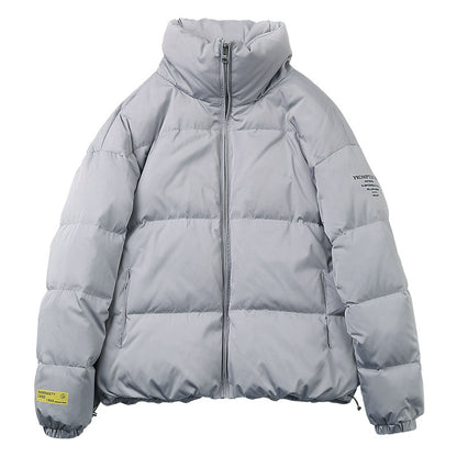 Veste matelassée à col montant pour homme